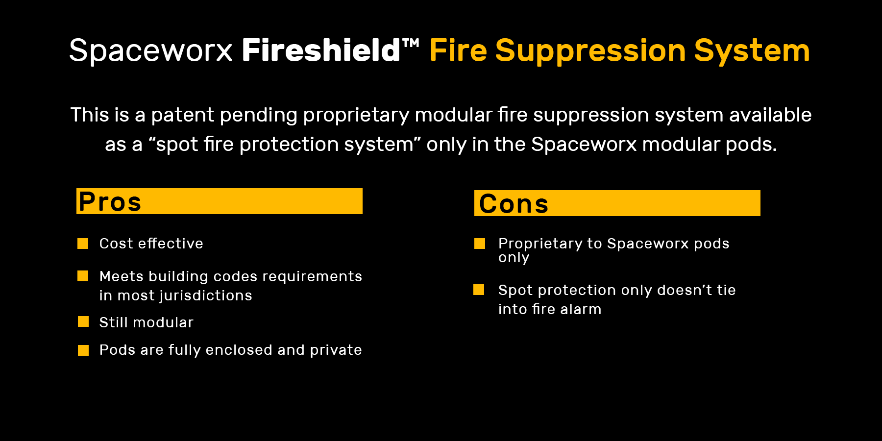Spaceworx Fireshield