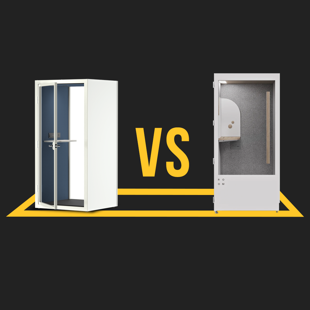Compare Decibel Single vs ROOM Phone Booth